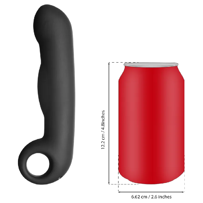 ElectraStim Dildos Silicone Noir Ovid Electro GSpot Dildo