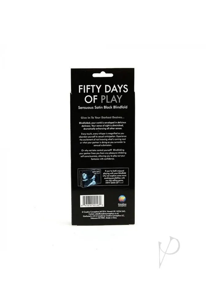 Creative Conceptions Couples Fifty Days Of Play Blindfold Creative Conceptions Couples Fifty Days Of Play Blindfold