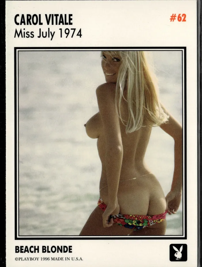 Dans Cards Playboy Centerfolds July Edition Carol Vitale Card 62 Couples Dans Cards Playboy Centerfolds July Edition Carol Vitale Card 62 Couples