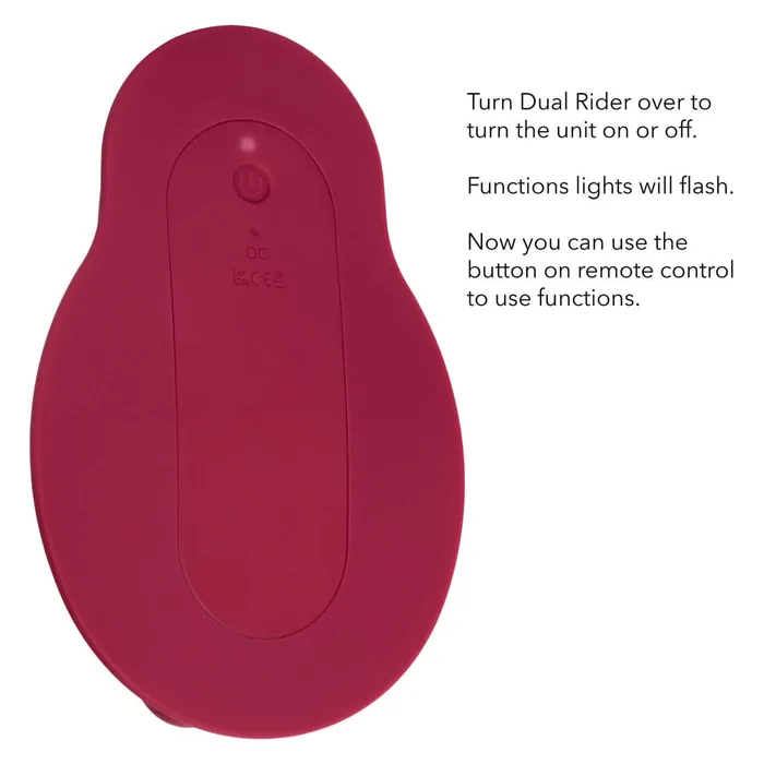 CalExotics Female Sex Toys Dual Rider Remote Control Thrust and Grind CalExotics Female Sex Toys Dual Rider Remote Control Thrust and Grind
