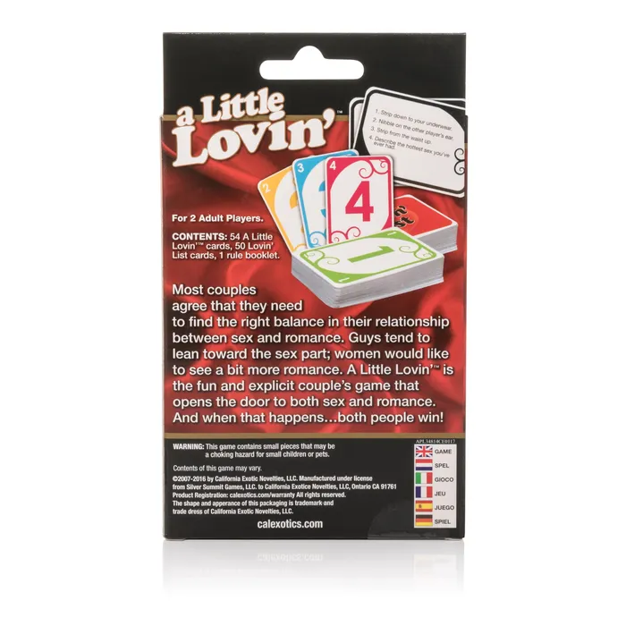 Games A Little Lovin Game CalExotics