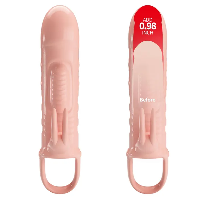 Pretty Love Penis Sleeve Sloane Flesh Pretty Love Male Sex Toys