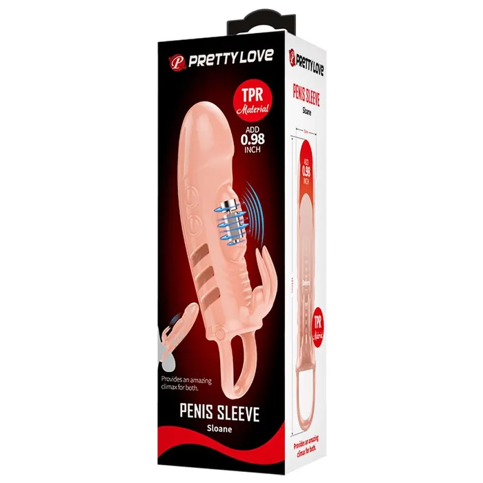 Pretty Love Penis Sleeve Sloane Flesh Pretty Love Male Sex Toys Pretty Love Penis Sleeve Sloane Flesh Pretty Love Male Sex Toys