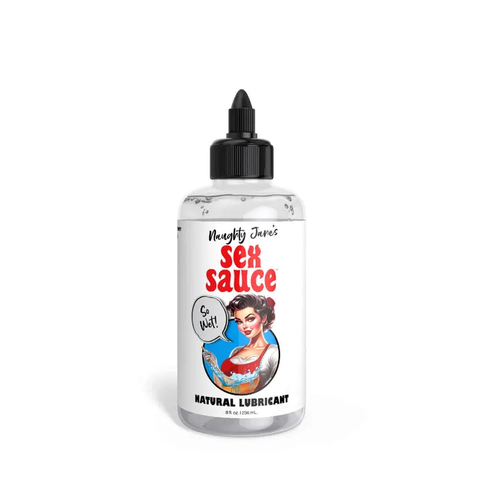 Sexual Health Wellbeing XR Naughty Janes Naughty Janes Sex Sauce Natural Lubricant 8oz
