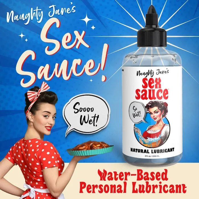 Sexual Health Wellbeing XR Naughty Janes Naughty Janes Sex Sauce Natural Lubricant 8oz Sexual Health Wellbeing XR Naughty Janes Naughty Janes Sex Sauce Natural Lubricant 8oz