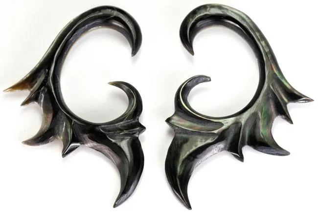 Anal Elementals Organics BLACK Mother of Pearl RAVING Hanger Organic Jewelry 2mm 8mm Price Per 1 Anal Elementals Organics BLACK Mother of Pearl RAVING Hanger Organic Jewelry 2mm 8mm Price Per 1