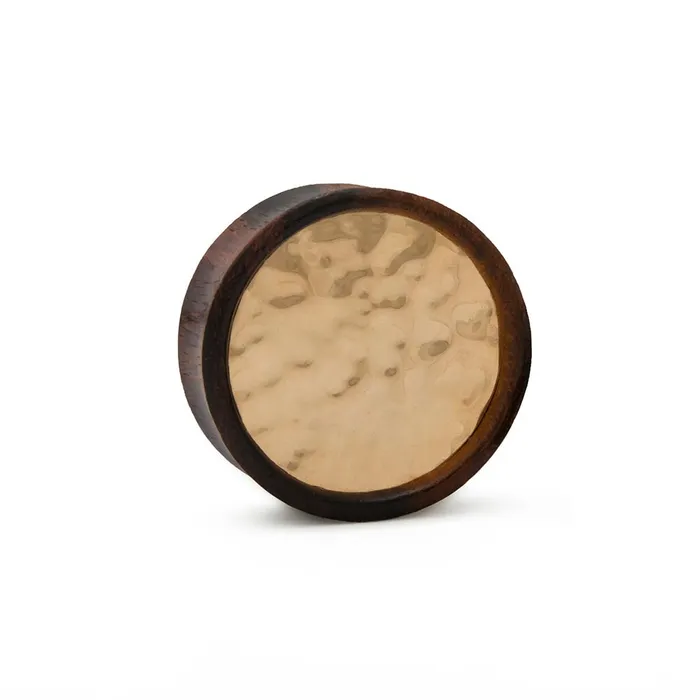 Anal Elementals Organics Hammered Disc Sono Wood Plug Price Per 1