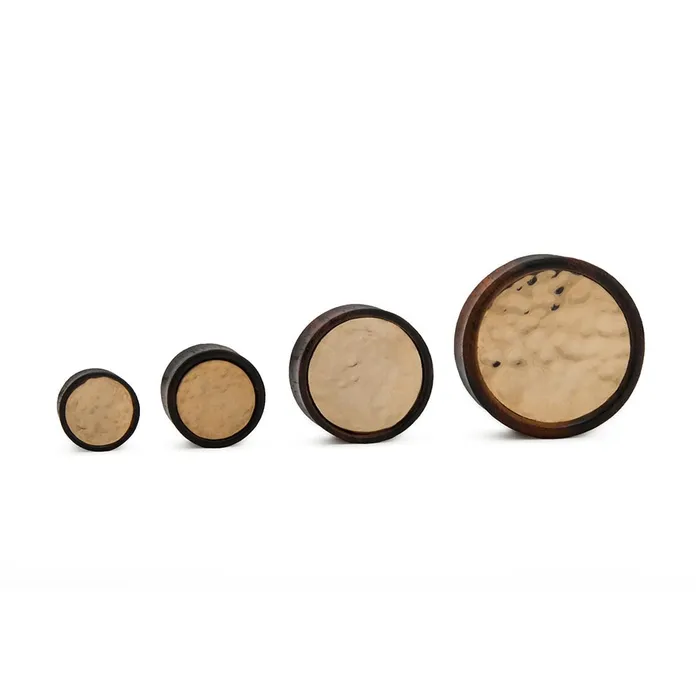 Anal Elementals Organics Hammered Disc Sono Wood Plug Price Per 1