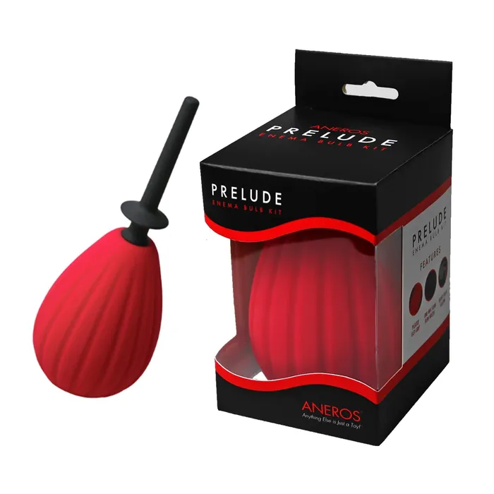 Aneros Prelude Enema Bulb Kit 2 Colors Aneros Anal