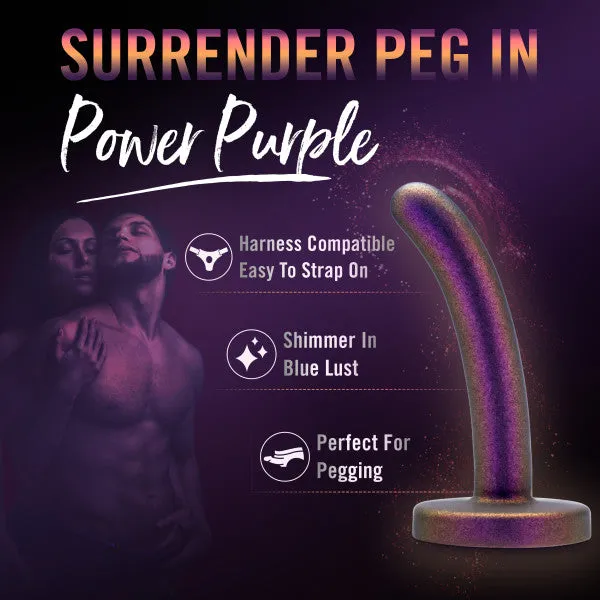 Blush Anal Surrender Slim 475 Inch Silicone Beginner Pegging Dildo