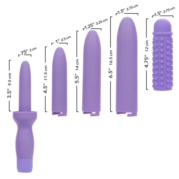 CalExotics Female Sex Toys Dr Laura Berman Vibrating Dilators Set of 4