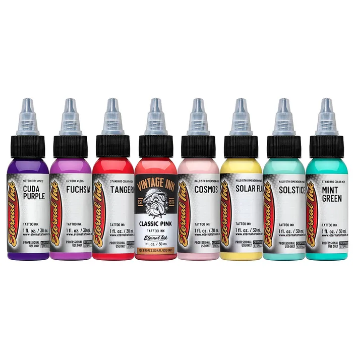 Eternal Anal Russel Van Schaick Anime Inspiration Set Eternal Ink 8 1oz Bottles