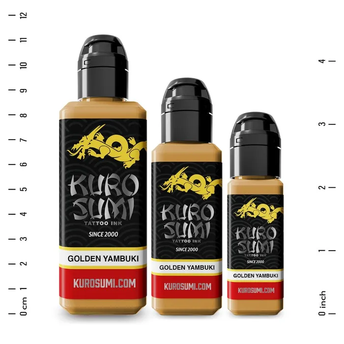 Golden Yambuki Kuro Sumi Tattoo Ink Pick Size Kuro Sumi Male Sex Toys
