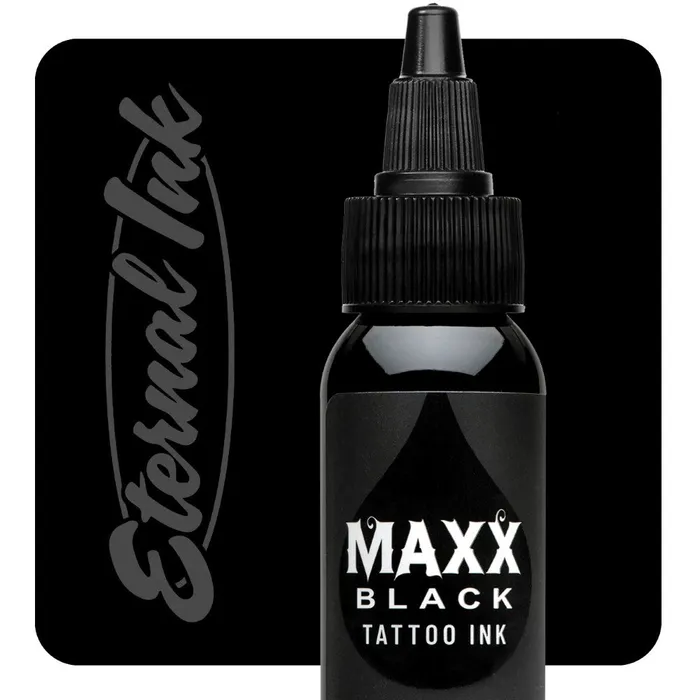 Maxx Black Eternal Tattoo Ink Pick Size Eternal Anal