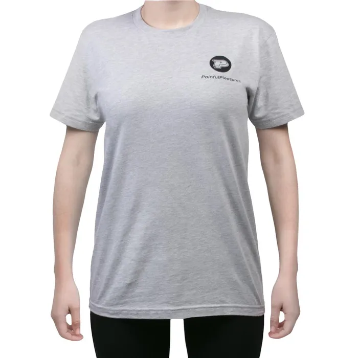 Painful Pleasures Vibrators PainfulPleasures Tattoo Pain Heather Grey Unisex Tee