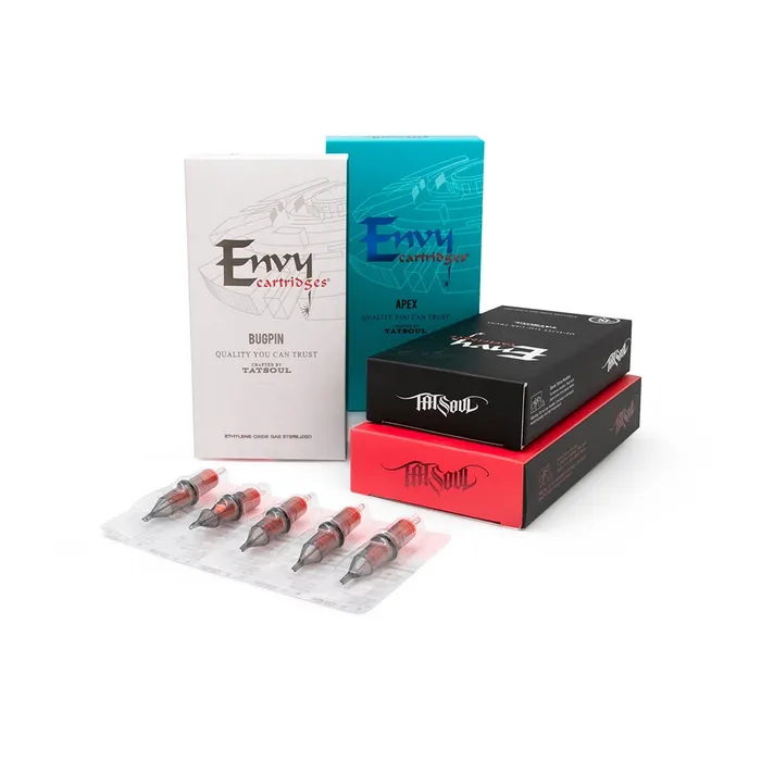 TATSoul Female Sex Toys All Envy Cartridge Needles Box of 10