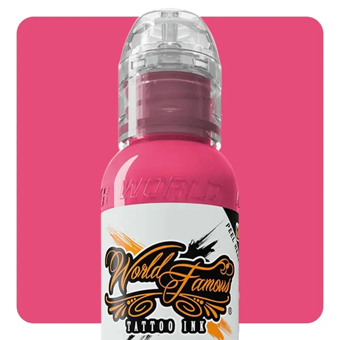 Vibrators World Famous Bali Pink World Famous Tattoo Ink Pick Size