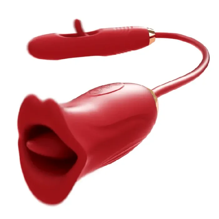 Amovibe G Spot Flapping Vibrator with Kissing Function Vibrating Tongue Female Sex Toys Amovibe G Spot Flapping Vibrator with Kissing Function Vibrating Tongue Female Sex Toys