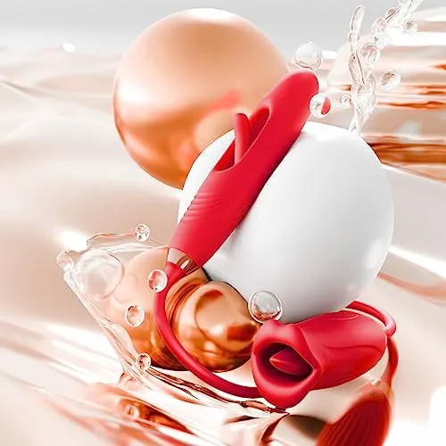 Amovibe G Spot Flapping Vibrator with Kissing Function Vibrating Tongue Female Sex Toys Amovibe G Spot Flapping Vibrator with Kissing Function Vibrating Tongue Female Sex Toys