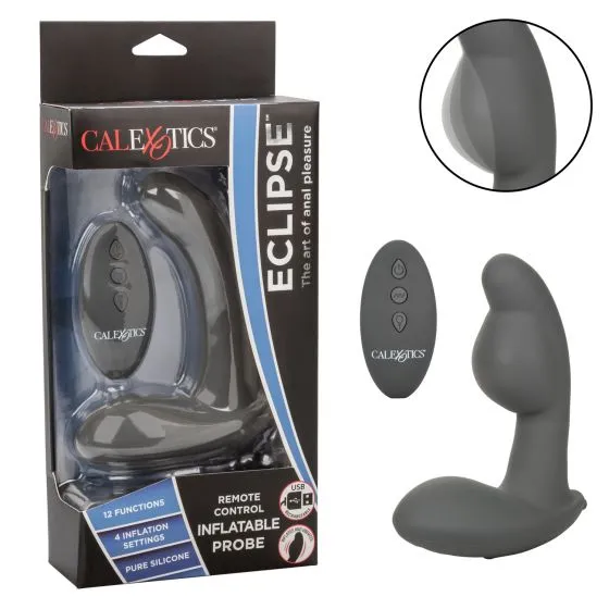 Anal Fairvillacom Eclipse Remote Control Inflatable Probe Black