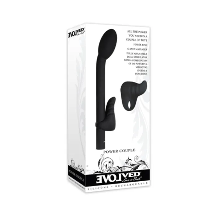Anal Fairvillacom Evolved Power Couple Kit Black