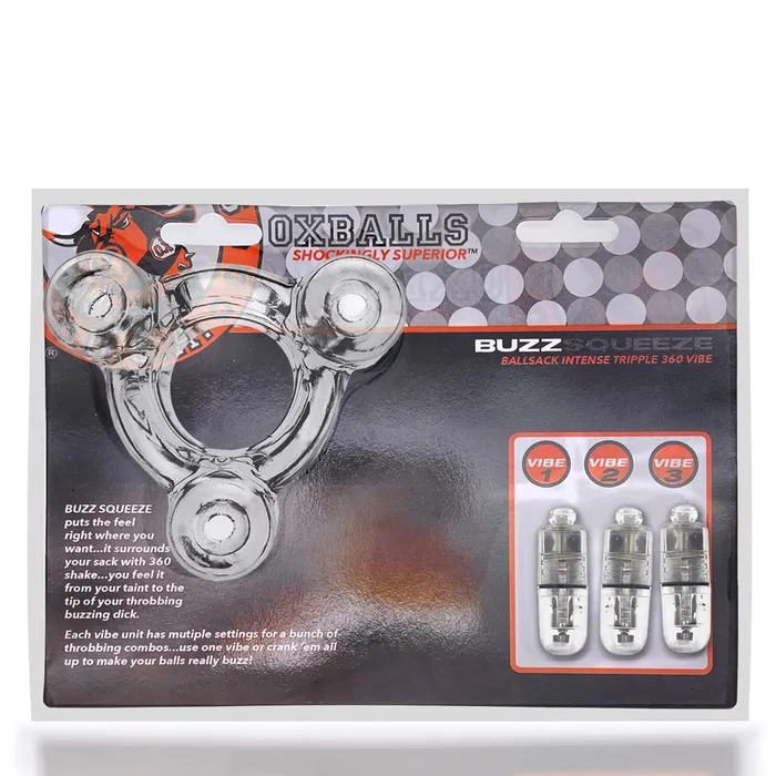 Anal Fairvillacom Oxballs Buzz Squeeze Ballstretcher Vibe Clear