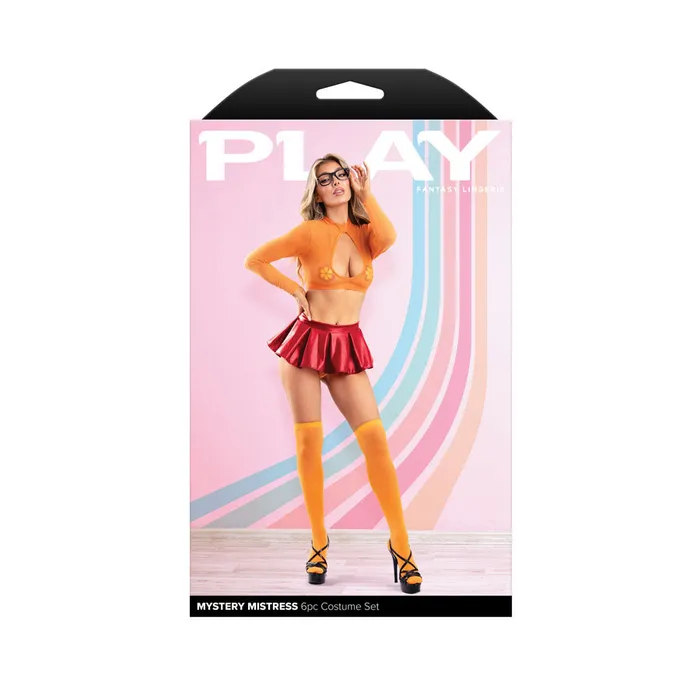 Anal ShhhWndsr PLAY MYSTERY MISTRESS Costume ML OrangeRed Anal ShhhWndsr PLAY MYSTERY MISTRESS Costume ML OrangeRed