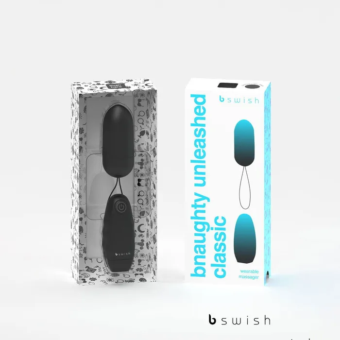 Bnaughty Classic Unleashed Remote Controlled Egg Black ShhhWndsr Couples Bnaughty Classic Unleashed Remote Controlled Egg Black ShhhWndsr Couples