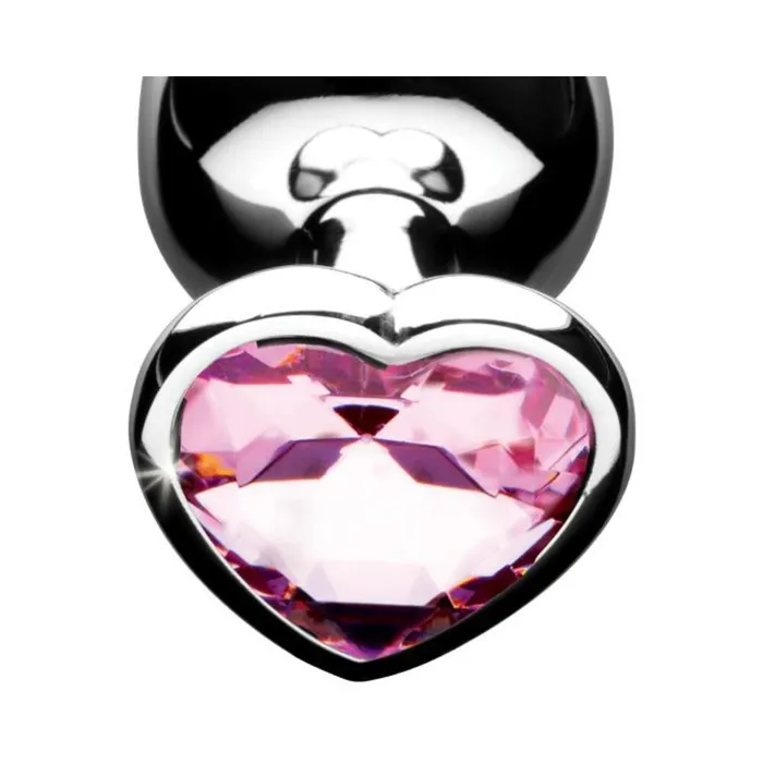 Booty Sparks Pink Heart Gem Anal Plug Set Fairvillacom Anal