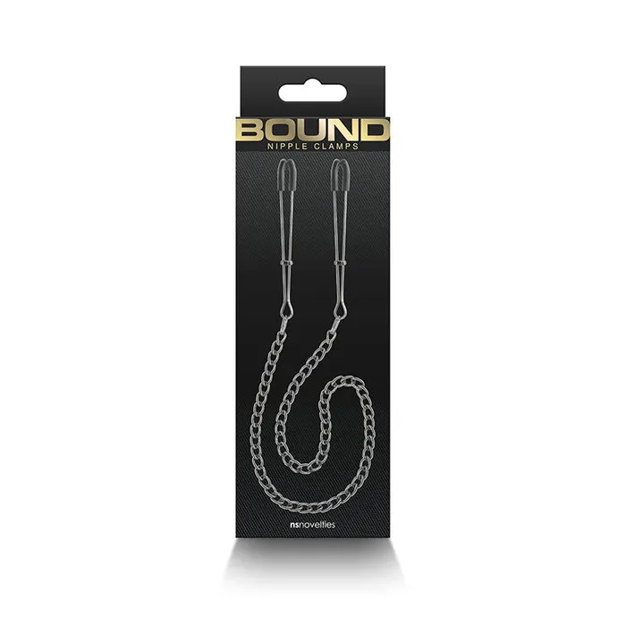 Bound Nipple Clamps DC3 Gunmetal ShhhWndsr Nipple Clitoral Toys Bound Nipple Clamps DC3 Gunmetal ShhhWndsr Nipple Clitoral Toys