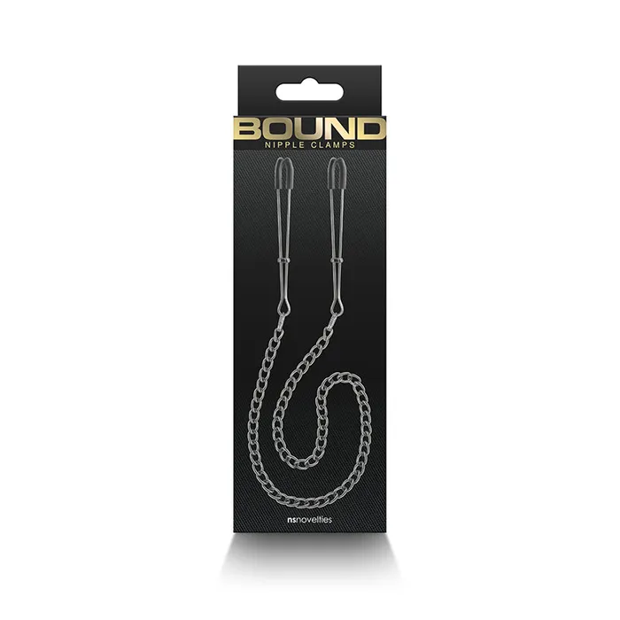 Bound Nipple Clamps DC3 Gunmetal ShhhWndsr Nipple Clitoral Toys Bound Nipple Clamps DC3 Gunmetal ShhhWndsr Nipple Clitoral Toys