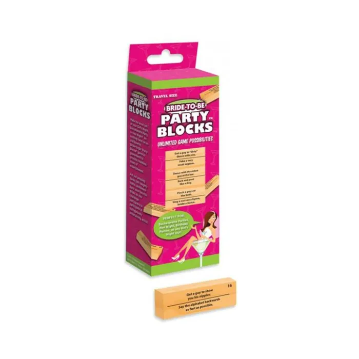 Bride to Be Party Blocks Fairvillacom Vibrators