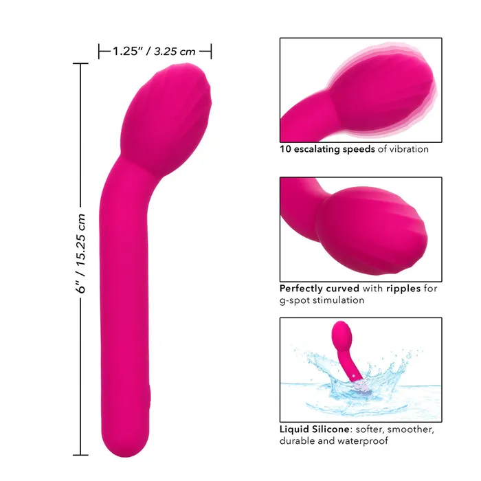 Cal Exotics Female Sex Toys Bliss Liquid Silicone Mini Tulip