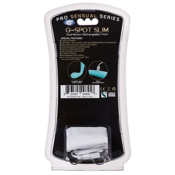 Cloud 9 Novelties GSpot Slim 7 Inch Flexible Body Vibrator Teal Fairvillacom Anal Cloud 9 Novelties GSpot Slim 7 Inch Flexible Body Vibrator Teal Fairvillacom Anal