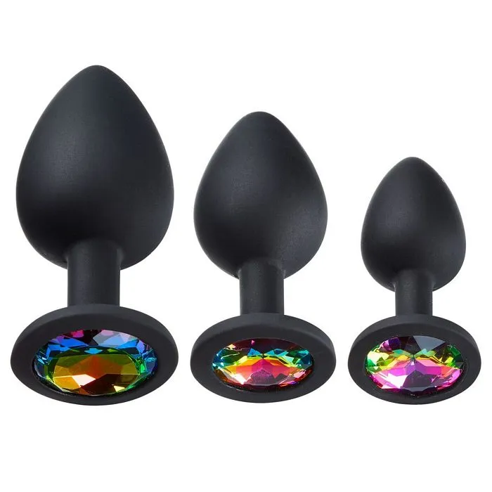 Cloud 9 Novelties Gems Silicone Anal Plug Includes Small Med Large Size Fairvillacom Male Sex Toys Cloud 9 Novelties Gems Silicone Anal Plug Includes Small Med Large Size Fairvillacom Male Sex Toys