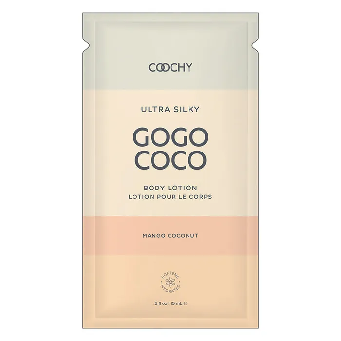 COOCHY Ultra Silky Body Lotion Foil 35 oz Mango Coconut Fairvillacom Female Sex Toys COOCHY Ultra Silky Body Lotion Foil 35 oz Mango Coconut Fairvillacom Female Sex Toys