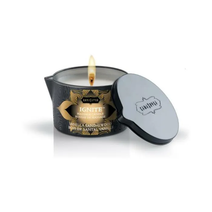 Couples Fairvillacom Kama Sutra Massage Candle Vanilla Sandalwood 6oz