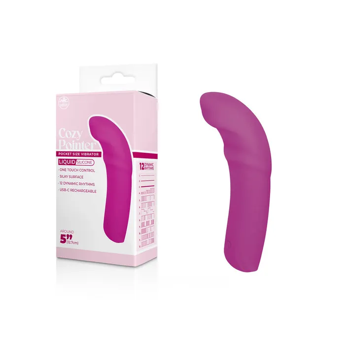 Cozy Pointer 127 cm Pocket Size GSpot Vibrator Pink ShhhWndsr Vibrators Cozy Pointer 127 cm Pocket Size GSpot Vibrator Pink ShhhWndsr Vibrators