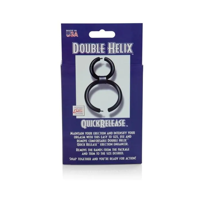 Double Helix Quick Release Erection Enhancer Black Fairvillacom Anal