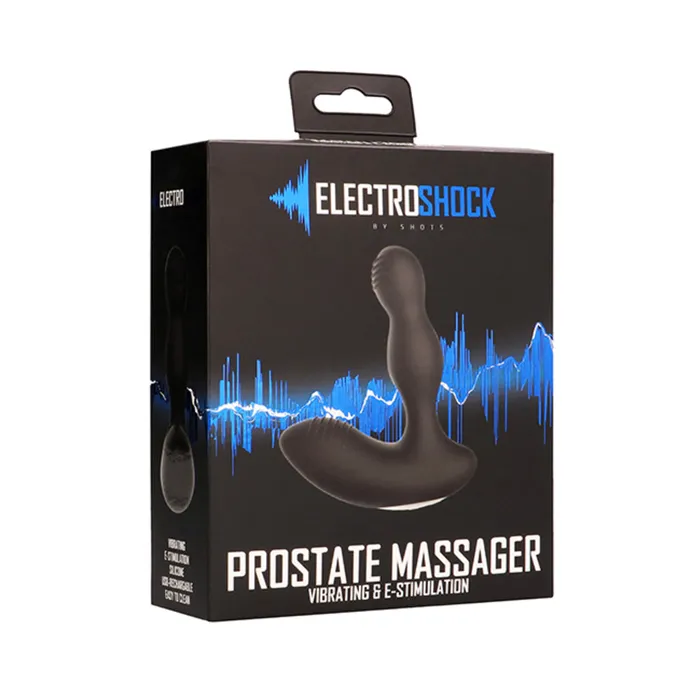 Electroshock Estim Vibrating Prostate Massager Black Fairvillacom Anal