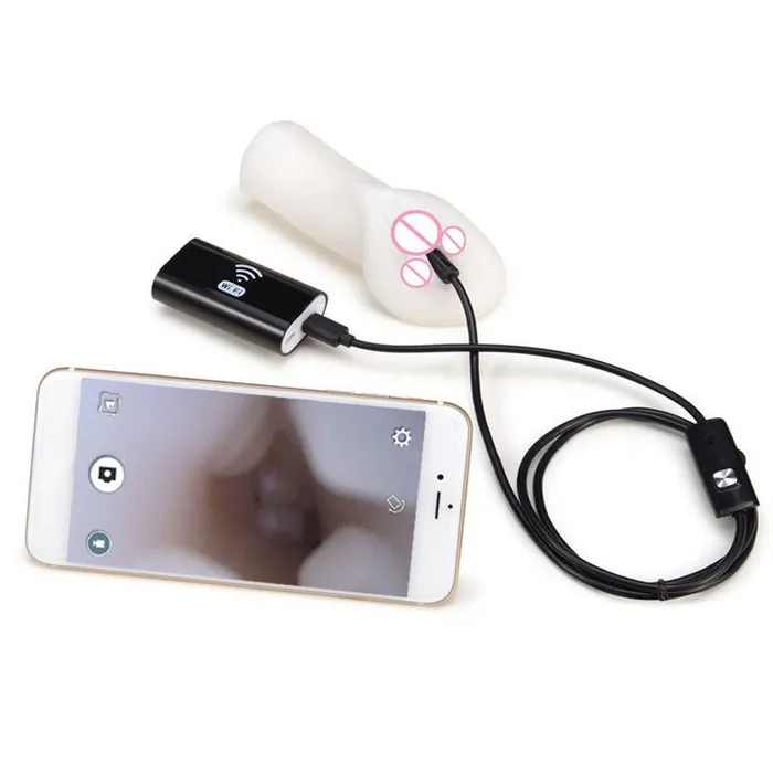Endoscope Wireless WIFI anal vaginal dilator endoscope ShhhOb Male Sex Toys