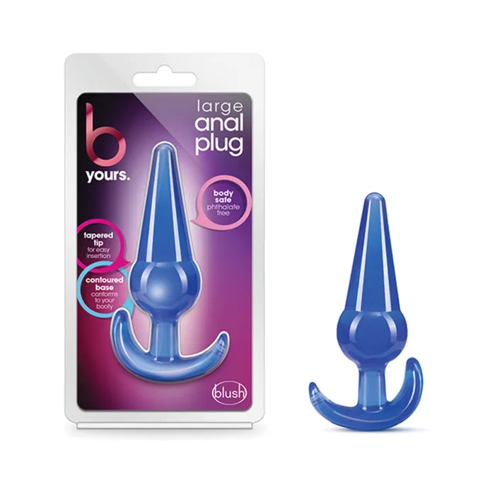 Fairvillacom Anal B Yours Large Anal Plug Blue