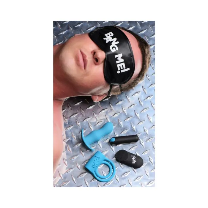 Fairvillacom Anal Bang Duo Blast Remote Control Cock Ring Butt Plug Vibe Kit Blue Fairvillacom Anal Bang Duo Blast Remote Control Cock Ring Butt Plug Vibe Kit Blue