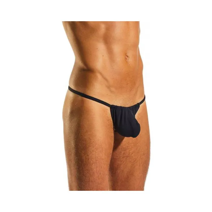 Fairvillacom Anal Cocksox Enhancing Pouch Slingshot Jet Black XL