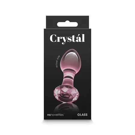 Fairvillacom Anal Crystal Gem Butt Plug Pink