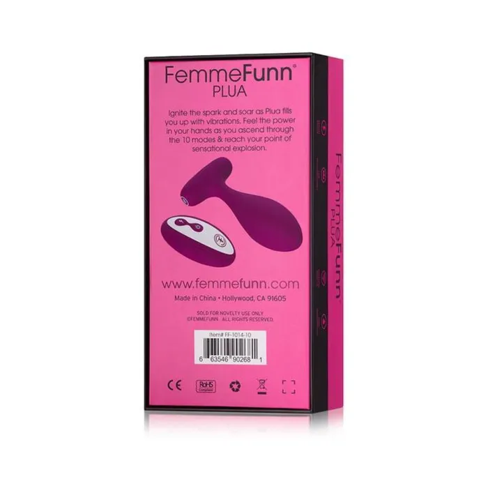 Fairvillacom Anal Femme Funn PLUA Plug Fuchsia