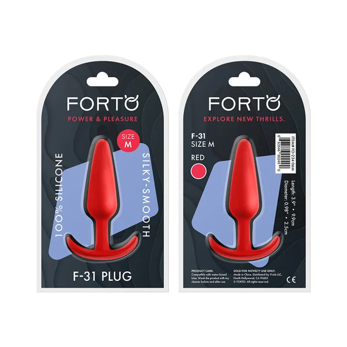 Fairvillacom Anal Forto F31 100 Silicone Plug Med