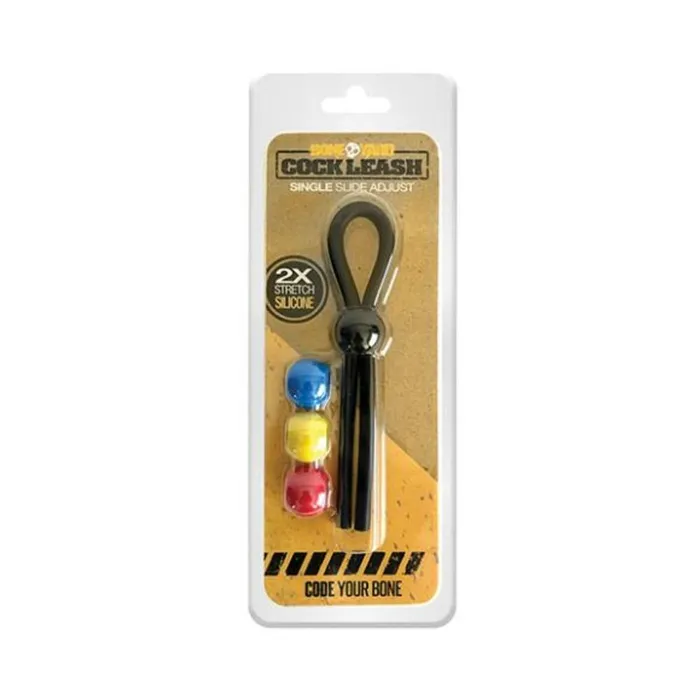 Fairvillacom Boneyard Single Cock Leash Black Dildos