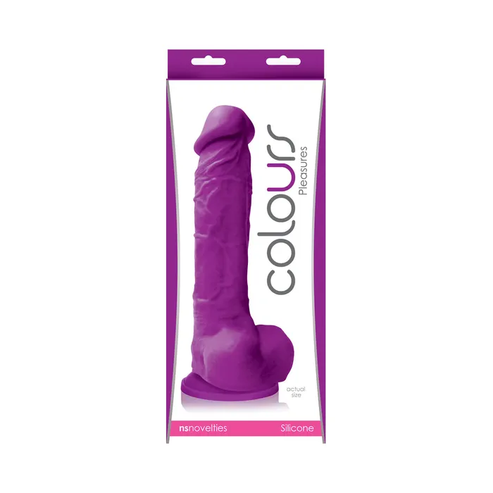 Fairvillacom Colours Pleasures Dong 8 Black Dildos