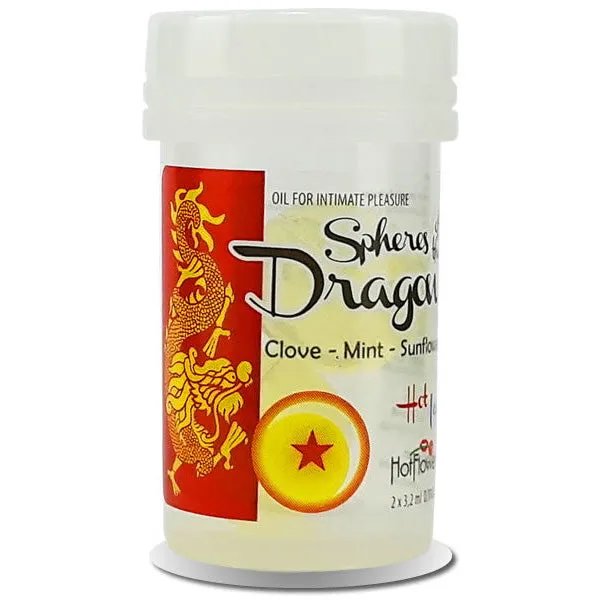 Fairvillacom Couples Massage Oil Hot Ball Spheres Of The Dragon 2Pk